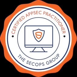 Certified AppSec Practitioner certification badge